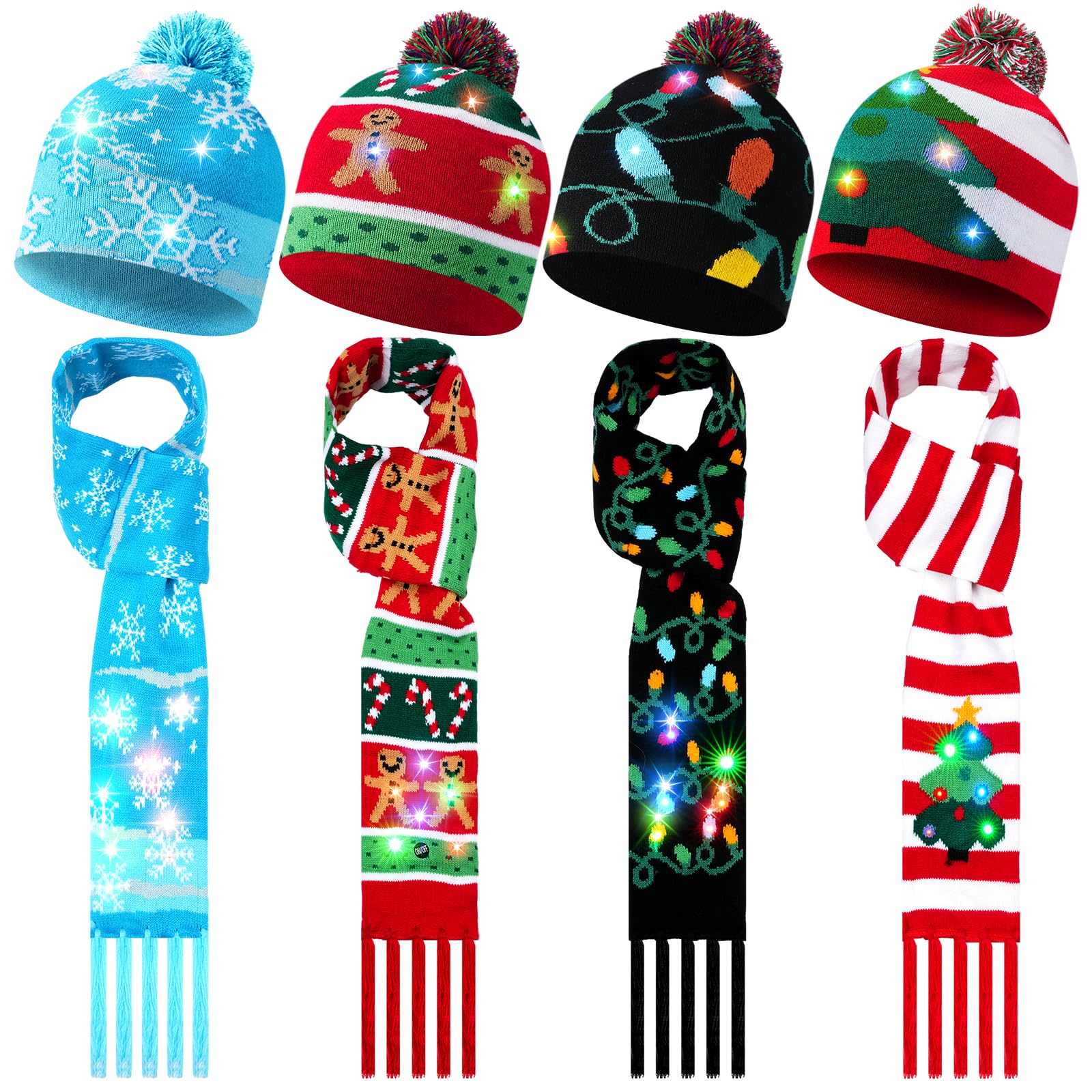 LED Christmas Hats